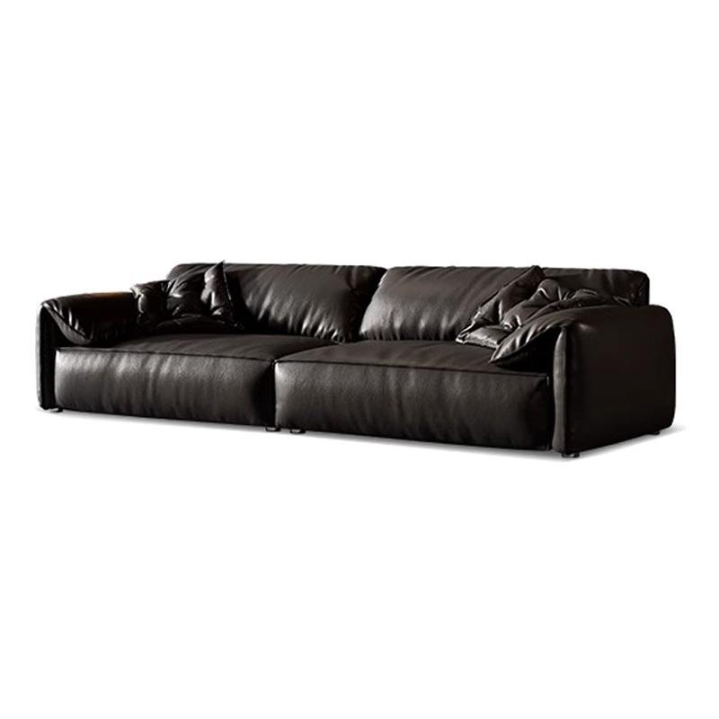 Elephant Ear Top-grain Genuine Leather Sofa