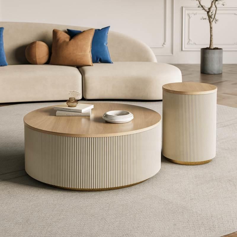 Modern Simple Solid Wood Living Room Coffee Table