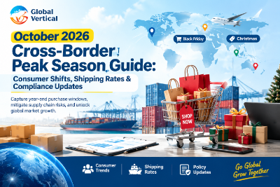 October 2026 Cross-Border Peak Season Guide: Consumer Shifts, Shipping Rates & Compliance Updates